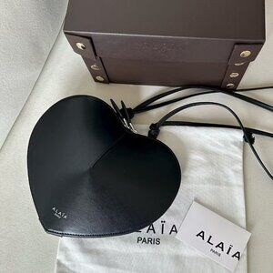 Alaia Le Couer Leather Bag Women Bag Shoulder Bag Handbag Crossbody Bag